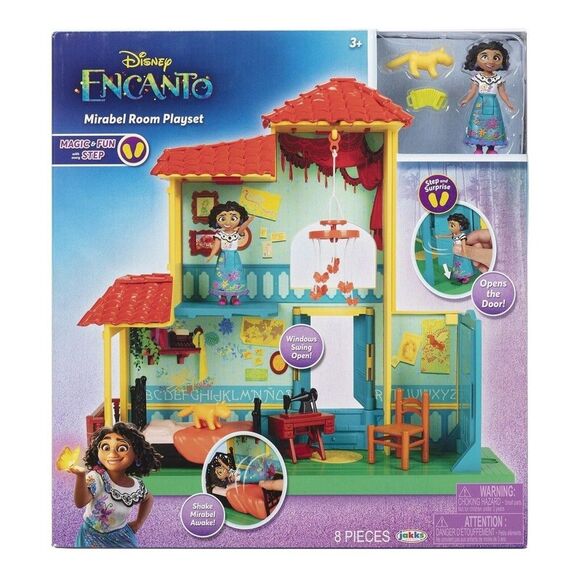 DISNEY ENCANTO MIRABEL ROOM PLAYSET (NEW) - SEE PHOTOS - Picture 1 of 7